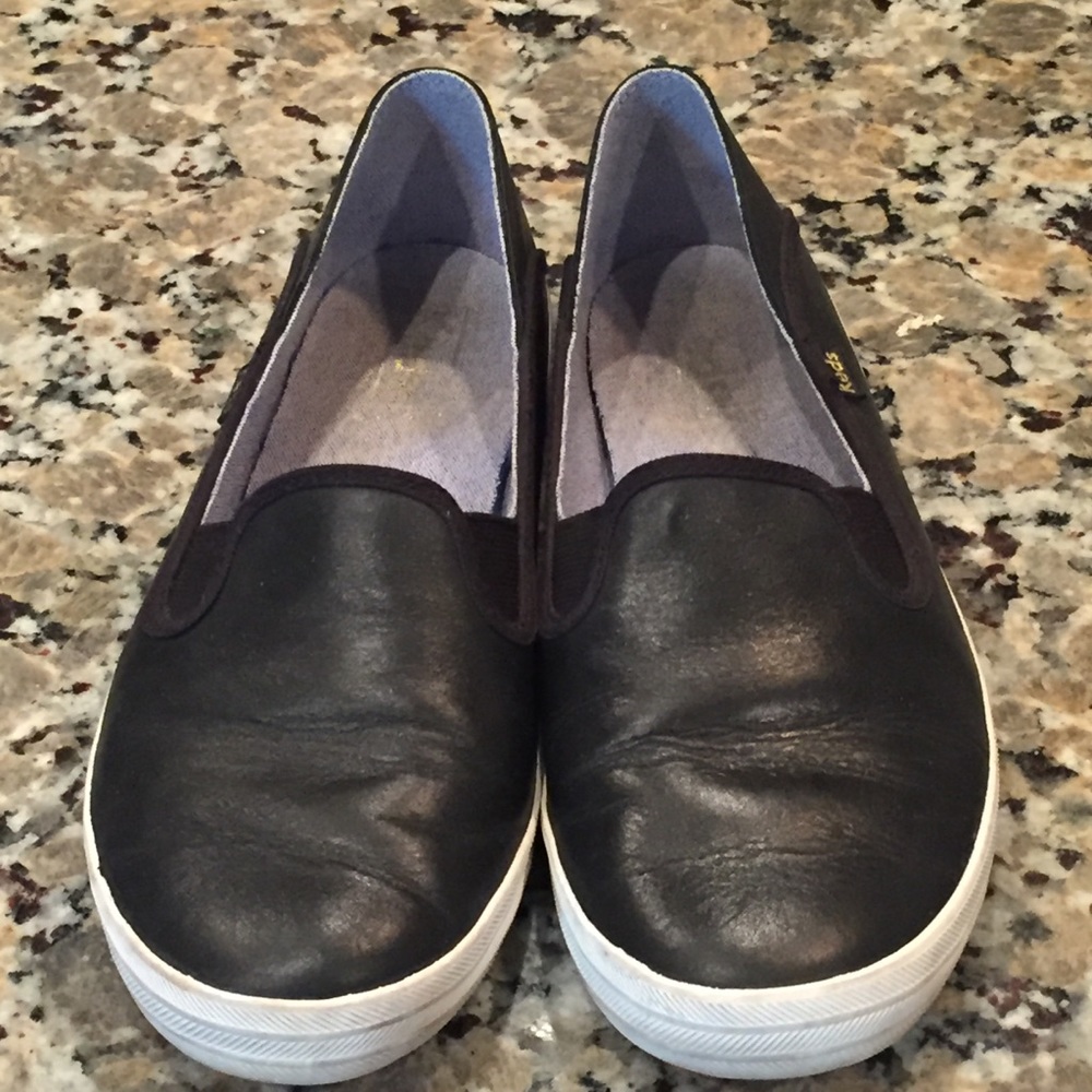 Keds Leather Slip-on sneakers